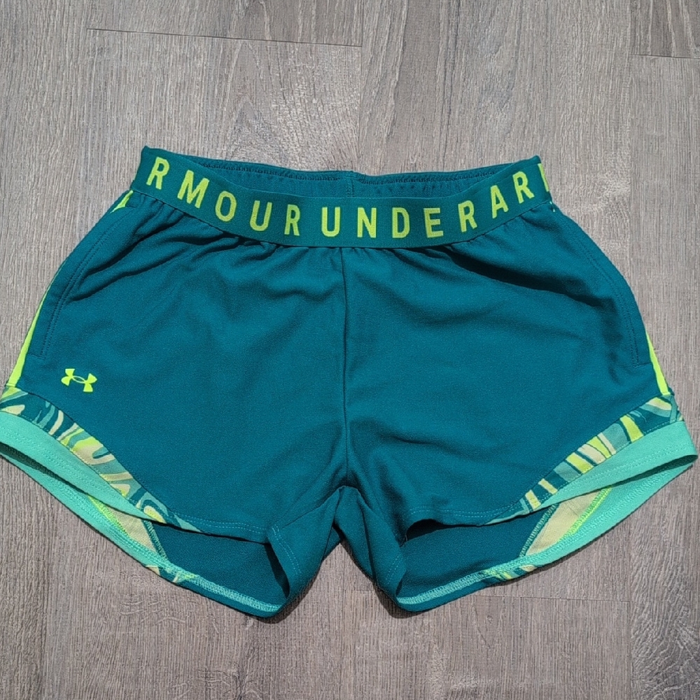 Under Armour Women's Teal Running Shorts